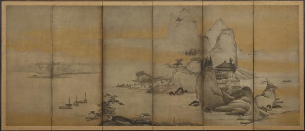 Gold in Japanese Paintings, and What It Can Tell Us | The Mary